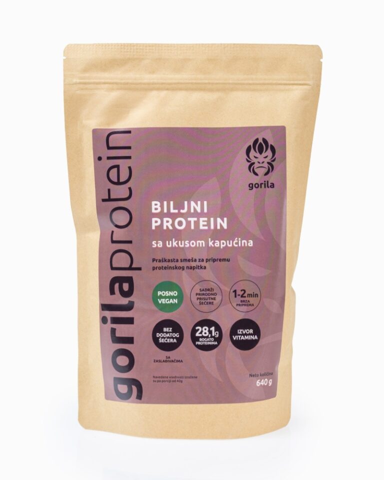 BILJNI PROTEIN 640g, kapućino