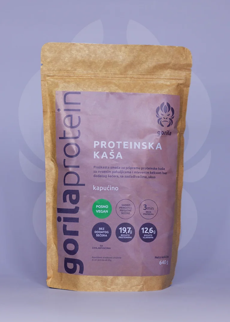 PROTEINSKA KAŠA 640g, kapućino