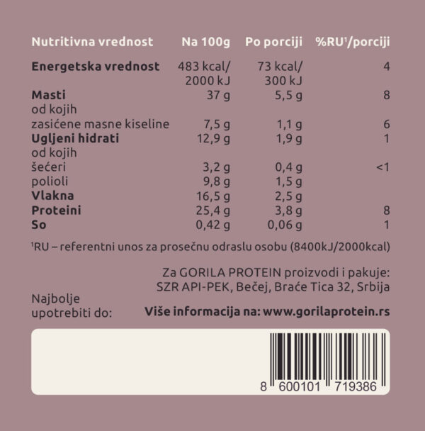 PROTEINSKI NAMAZ 375g, nugat - Image 7