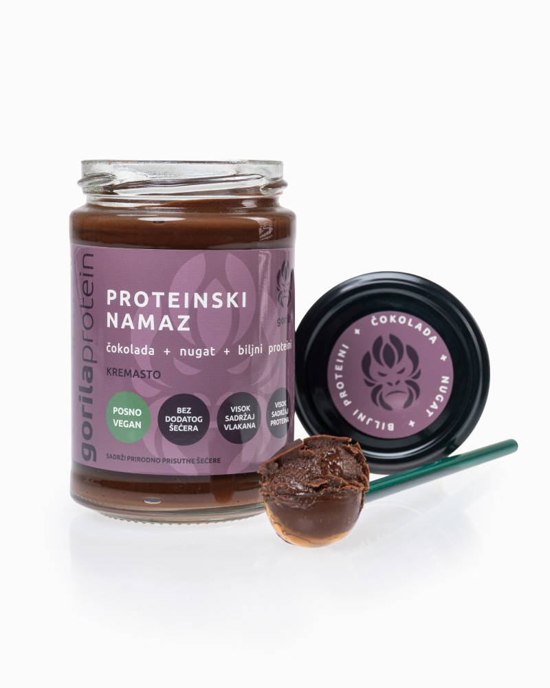 PROTEINSKI NAMAZ 375g, nugat - Slika 2