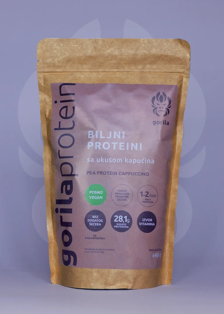 BILJNI PROTEIN 640g, kapućino