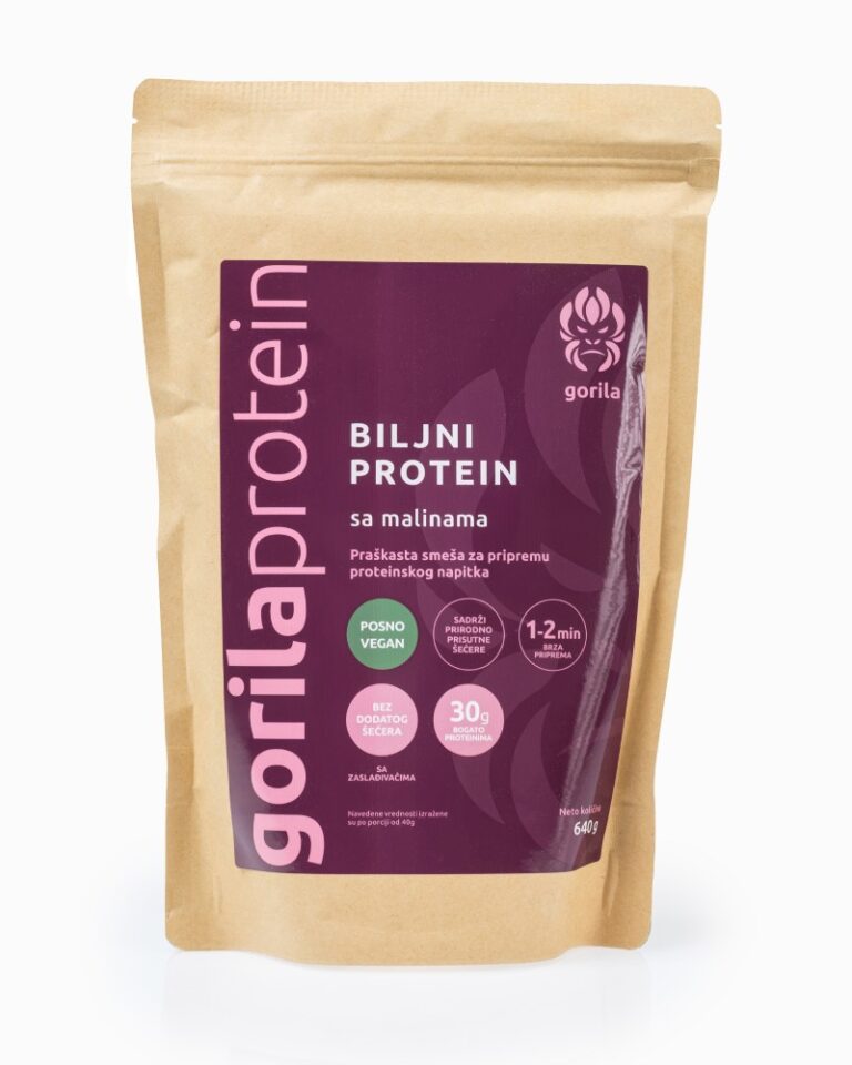 BILJNI PROTEIN 640g, malina