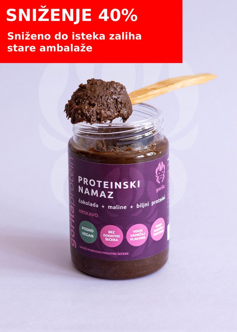 PROTEINSKI NAMAZ 375g, malina