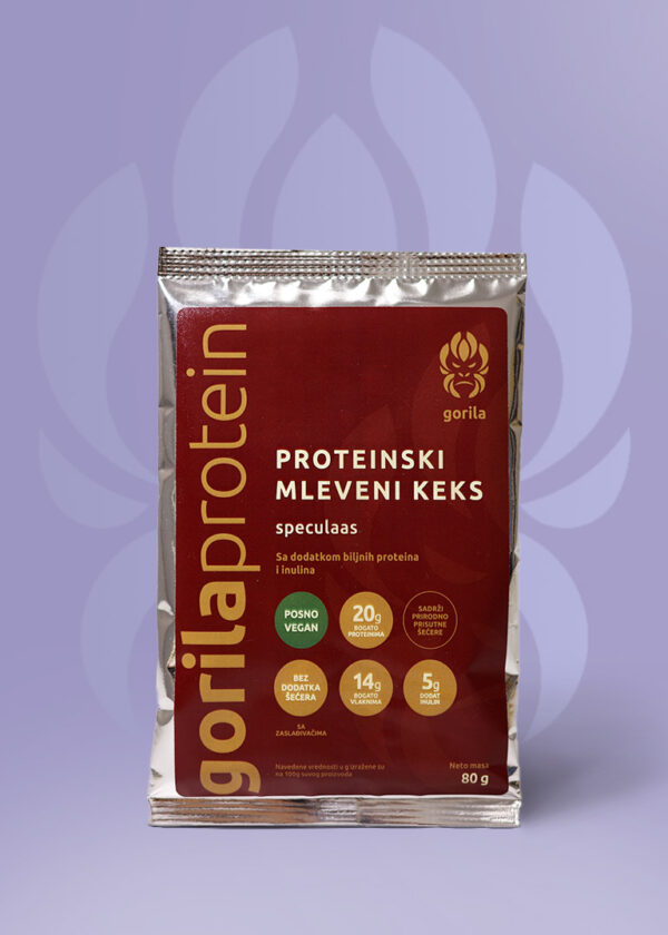 PROTEINSKI MLEVENI KEKS - Speculaas 80gr.