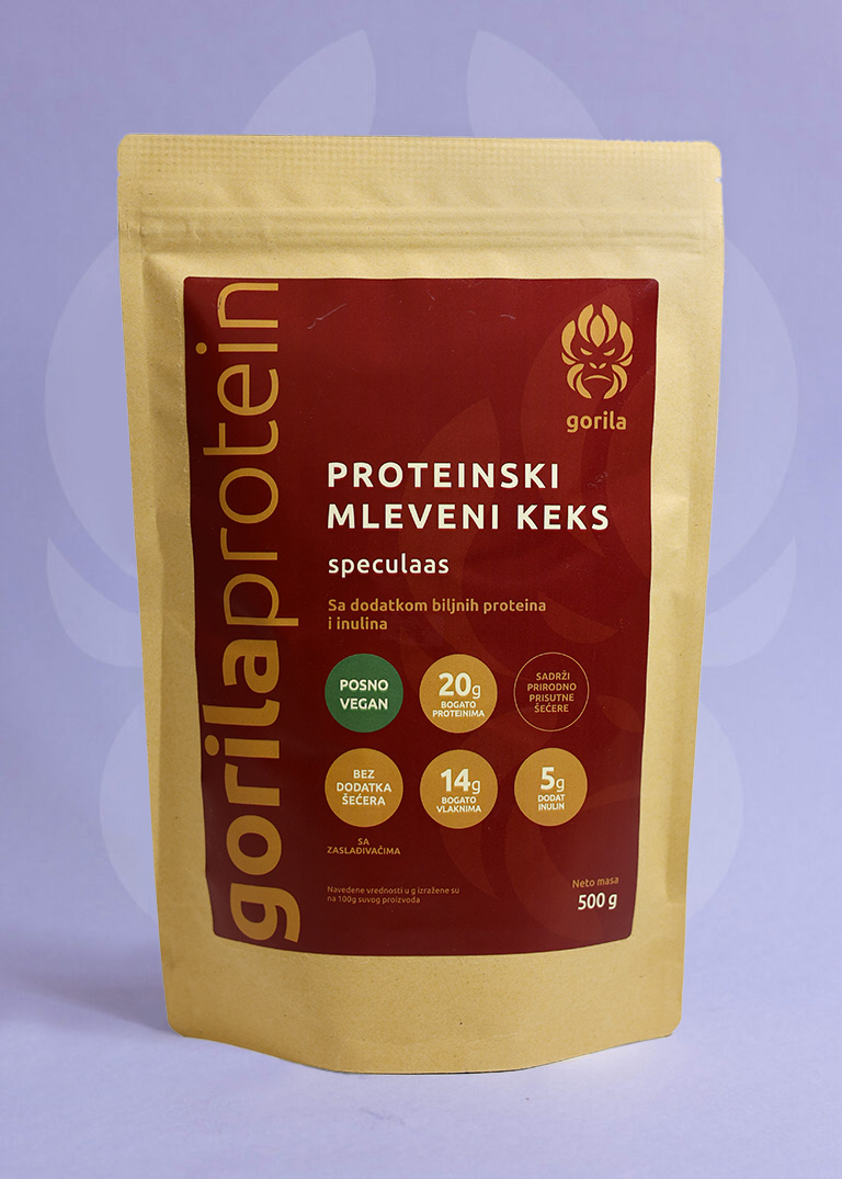PROTEINSKI MLEVENI KEKS - Speculaas -500gr.