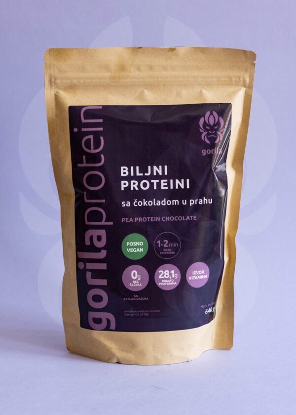 BILJNI PROTEIN 640g, Čokolada