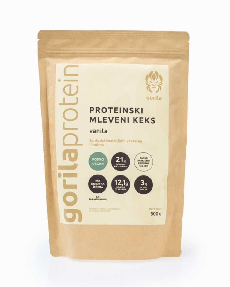 Proteinski mleveni keks VANILA 500g