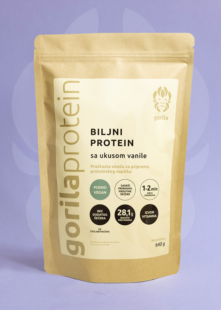 BILJNI PROTEIN 640g, vanila