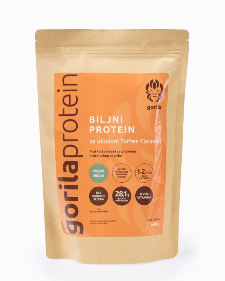 BILJNI PROTEIN 640g, Karamela